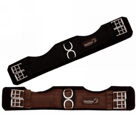 Equipedic Dressage Girths in Black and Brown