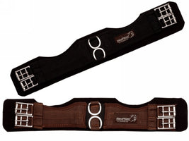 Equipedic Air Lastic Dressage Girth in Black or Brown.