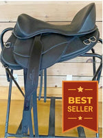 Best Selling Freeform Ultimate Trail Tressless Saddle for Trail & Endurance in Black.