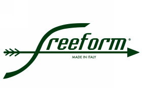 Freeform Treeless Saddles logo - Made in Italy.